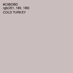 #C9BDBD - Cold Turkey Color Image